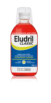 Eludril Classic płyn do płukania jamy ustnej 500 ml