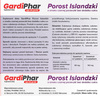 GardiPhar Porost Islandzki o smaku czarnej porzeczki - 24 miękkie pastylki do ssania