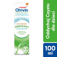 Otrivin Oddychaj Czysto izotoniczna woda morska dla dzieci do nosa 100 ml