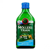 Mollers Tran Norweski o aromacie owocowym 250 ml