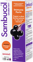 Sambucol Immuno Forte syrop ekstrakt z czarnego bzu 120 ml