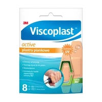 3M VISCOPLAST ACTIVE Plast. piank. 8szt.