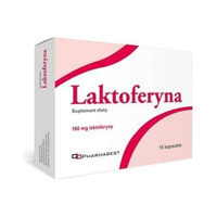 Laktoferyna 100 mg 15 kapsułek