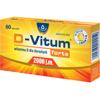 D-Vitum forte 2000 j.m. 60 kapsułek