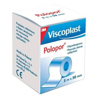 Viscoplast Polopor 5 m x 5 cm przylepiec włókninowy 1 rolka