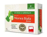Morwa biała forte 60 tabletek
