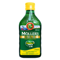 Möller’s Gold tran norweski cytrynowy 250 ml