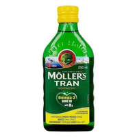 Mollers tran norweski aromat cytrynowy 250 ml