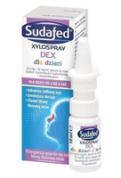 Sudafed Xylospray DEX d/dzieci aer. 10 ml