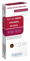 Domowe Laboratorium Zdrowe jelito FOB Test