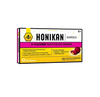 Honikan Gardło wiśnia 16 pastylki do ssania