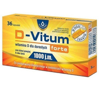 D-Vitum forte 1000 j.m. 60 kapsułek