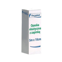 Viscoplast opaska elastyczna z zapinką 5 m x 10 cm