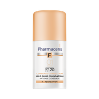 Pharmaceris F Coverage-Correction fluid intensywnie kryjący SPF 20 01 ivory (kość słoniowa) 30 ml