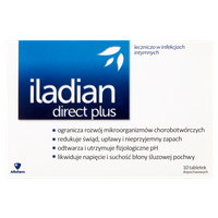 Iladian Direct Plus Tabletki dopochwowe 10 sztuk