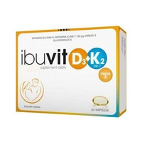 Ibuvit D3 1000 + K2 MK-7 Omega 3 30 kapsułek