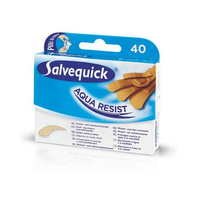 Salvequick Aqua Resist plastry opatrunkowe wodoodporne 40 sztuk