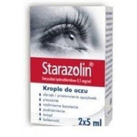 Starazolin 0.05% krop.d/oczu 2x5ml 