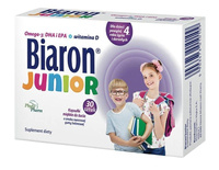 Biaron junior 30 kapsułek do żucia