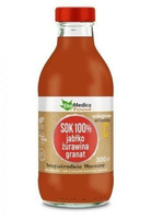 EkaMedica SOK 100% jabłko żurawina granat 300ml-suplemet diety