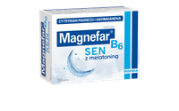 Magnefar B6 Sen z melatoniną 30 tabletek