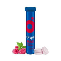Oryal Max o smaku malinowym 15 tabletek musujących