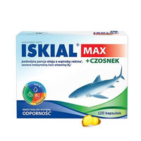 Iskial Max + czosnek 120 kapsułek