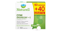 Naturell cynk organiczny + C 100 tabletek