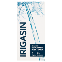 Irigasin zestaw do płukania nosa i zatok 25,92 g (12 x 2,16 g)